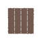 Carreaux de terrasse en plastique emboîtables, paquet de 44 tuiles de patio, 12 po x 12 po, imperméable à l'eau pour utilisation extérieure, tuiles de patio pour terrasse de piscine-114201593
