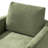 Nicha 31.25W" Modern Down-filled Solid Wood Swivel Barrel Chair-671930152
