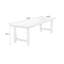 Bureau rectangulaire en bois massif Burlywood-130831228