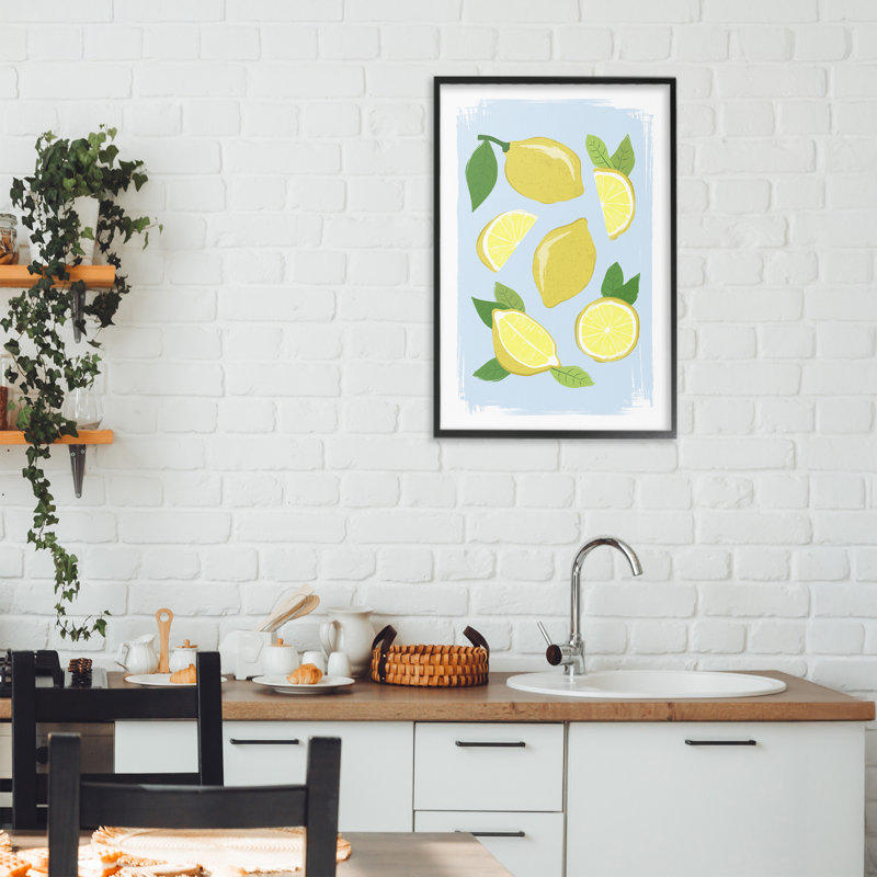 Estampe numérique pastel pastel, design par Martina Pavlova, Giclée encadrée noir minuit, H 24 po x l 16 po