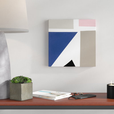 Blocks I by Alicia Ludwig - Wrapped Canvas Painting