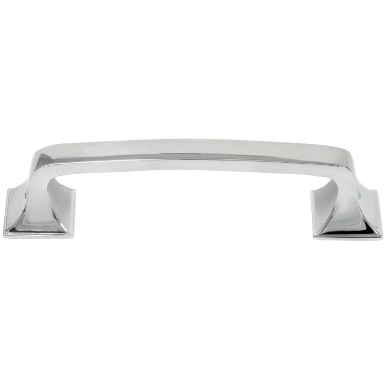 Poignée barre 6 5/16 po Newport, Chrome poli, 3 3/4"