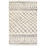 Meknes Global Cream, Black Area Rug