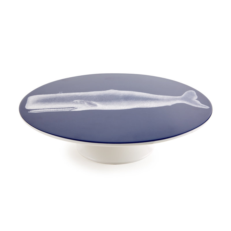 MOBY SCRIMSHAW CAKE STAND