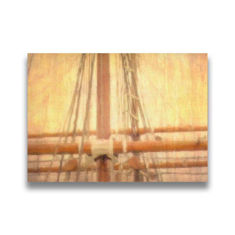 Rest Ashore de Hal Halli. Impression sur papier - Montée et encadrée, H 34 po x l 44 po