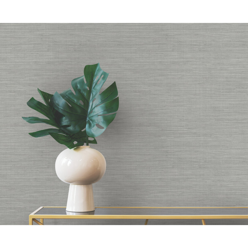 Papier peint lavable CheslerFaux, Gris