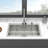 33X22 Inch Kitchen Sink Drop-In 16 Gauge Stainless Steel Single Bowl Topmount Kitchen Sink
