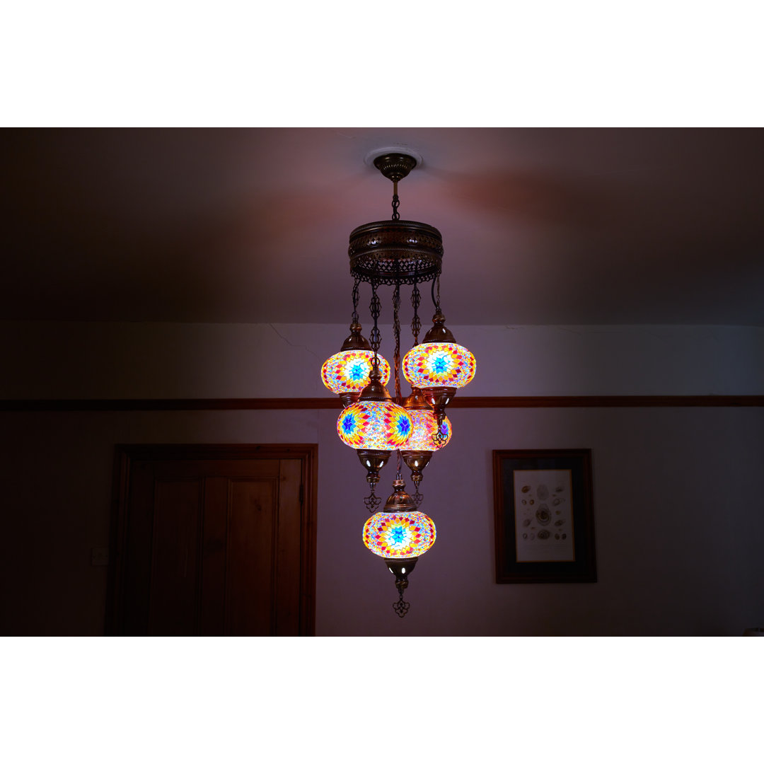 Schilling 5 - Light Cluster Globe Pendant