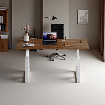 Bureau d'ordinateur électrique à hauteur réglable