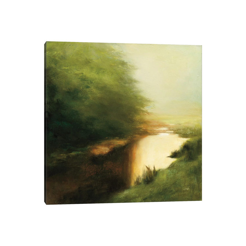 Spring Morning by Julia Purinton - Wrapped Canvas Painting, 30.48 cm H x 30.48 cm W