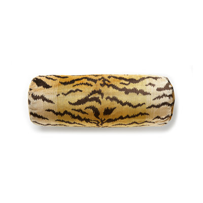 Wild Glamour Animal Print Reversible Throw Pillow