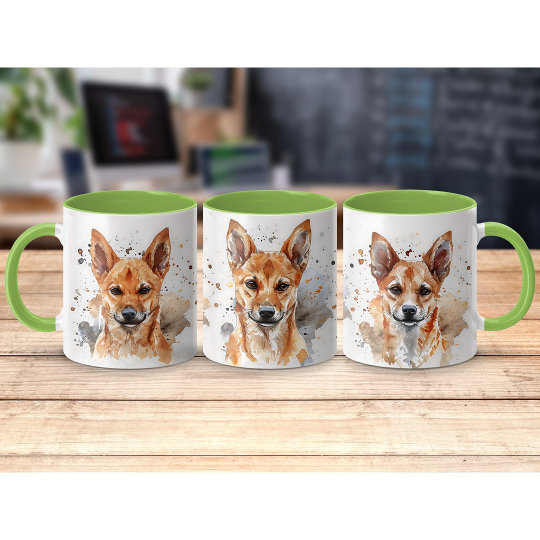 Adorable Three Yorkie Puppy Design 11oz Coffee Mug