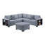 Ensemble modulaire 4 pièces avec repose-pieds-954375957