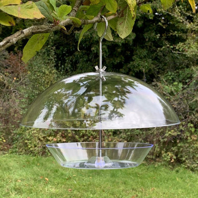 Kronos Rodent Resistant Hanging Tray Bird Feeder