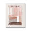 "Stupell Industries" rose et brun, art abstrait sur toile par JJ Design House LLC-91311049