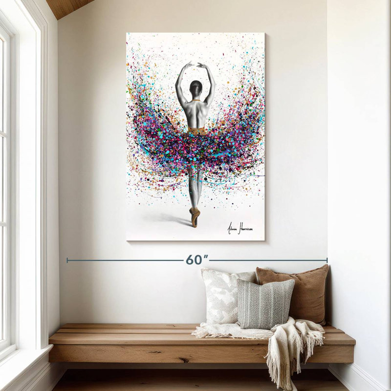 Enn Dazzling Diamond Dancer, 48" H x 32" W