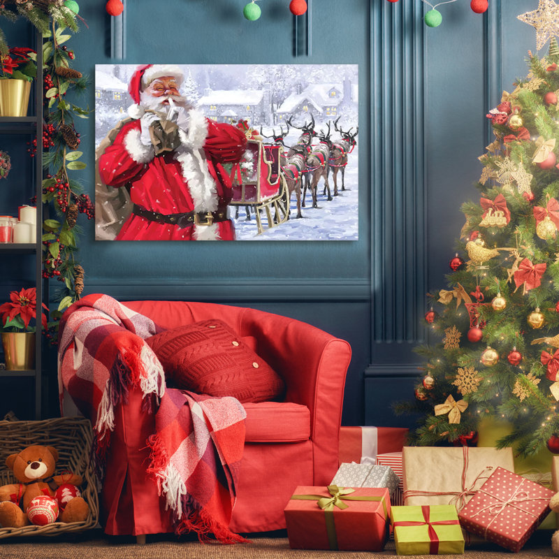 Santa Paint Backdrop