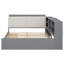Wood Full Size Platform Bed With Storage Headboard,Shelves And 2 Drawers-994953697