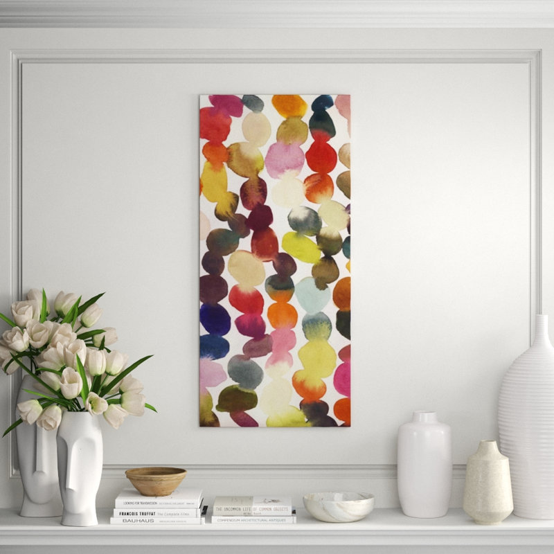 Jellybeans II Print by Emma Brooks, Glass Coat, 44" H x 20" W x 1.5" D