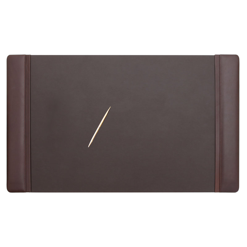 Sous-main de bureau Bramfield, Brun chocolat