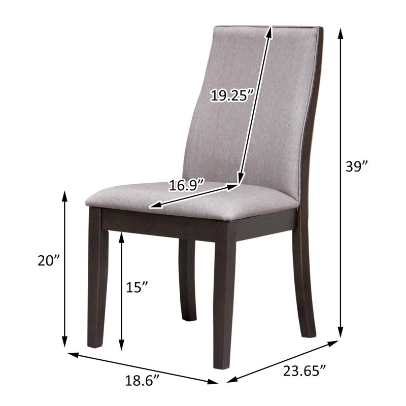 Extendable Dining Set, Light Gray/Black, 5 Pieces: Table, 4 Chairs