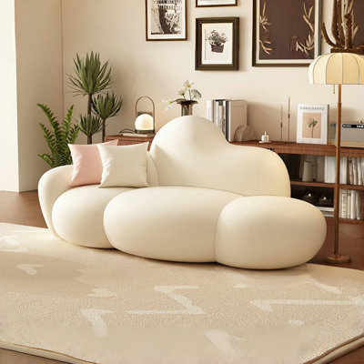 Modern Simple Cream Style Sofa
