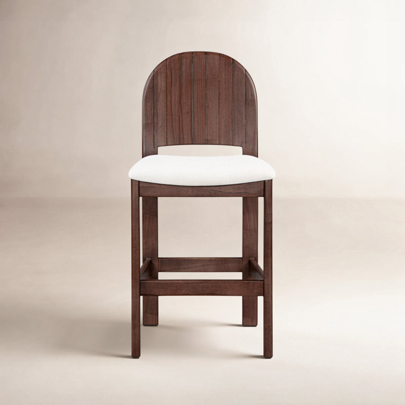 Emil Counter Stool Cream, White