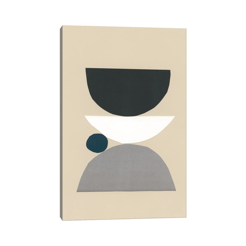 Modern Shapes I by Renée Stramel - Gallery-Wrapped Canvas Giclée on Canvas, Canvas, 20.32 cm H x 30.48 cm W