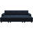Shavera Velvet Reversible Sectional Sofa Bed Convertible Modular Sleeper Couch With Storage Ottoman-1307297447