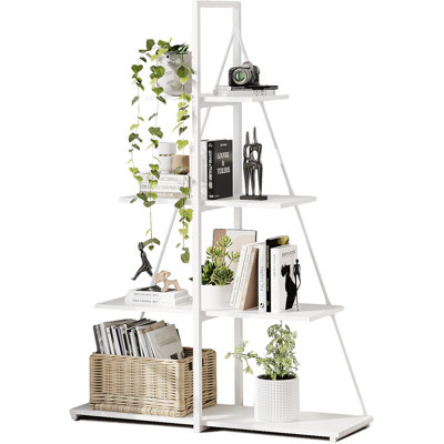 142.98cm H x 101.52cm W Steel Bookcase