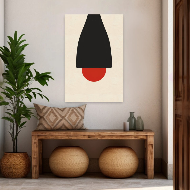 Art contemporain contemporain, H 48 po x l 32 po