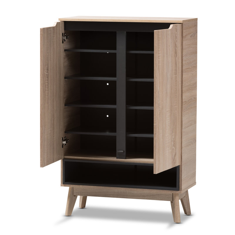 18 Pair Shoe Storage Cabinet