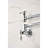 Wall Mount Folding Pot Filler Faucet In , Double Handles For Effortless Water Management, High-Durability Brass, Corrosion Treatment, Space Precise Control, Brass Material, Design-349847962
