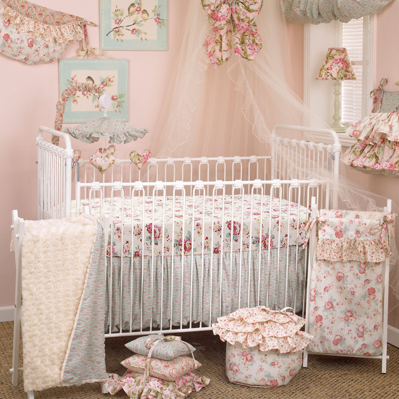 Ensemble de literie pour lit de bébé 9 pièces Oxford