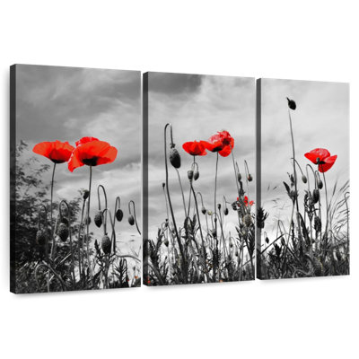 Harnek Red Pop Poppies