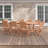 Anautica 8 - Person Patio Dining Set Extendable Rectangular Table