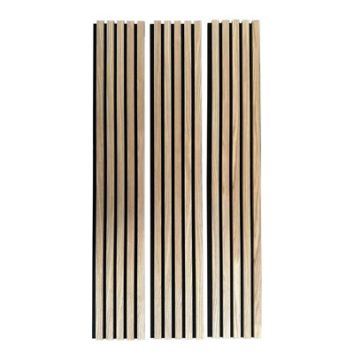 Acoustic Slat Wood Natural Wall Panels
