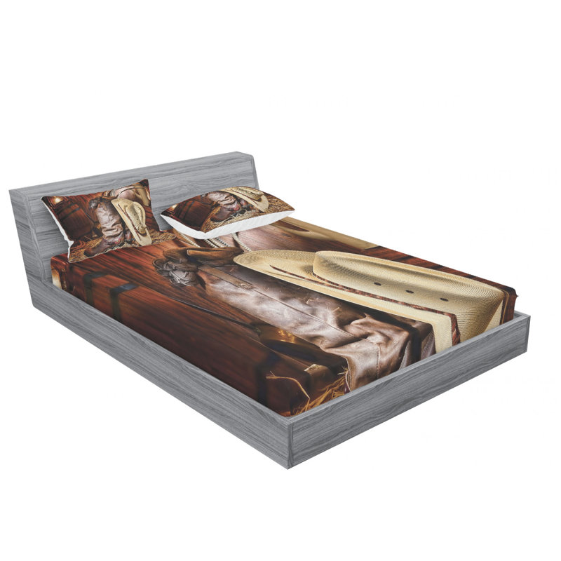Microfiber Sheet Set, Queen Sheet Set with Fitted Sheet