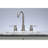 Kingston Brass Concord Two-Handle 3-Hole Deck Mount Widespread Bathroom Faucet with Brass Pop-Up Drain-31820150