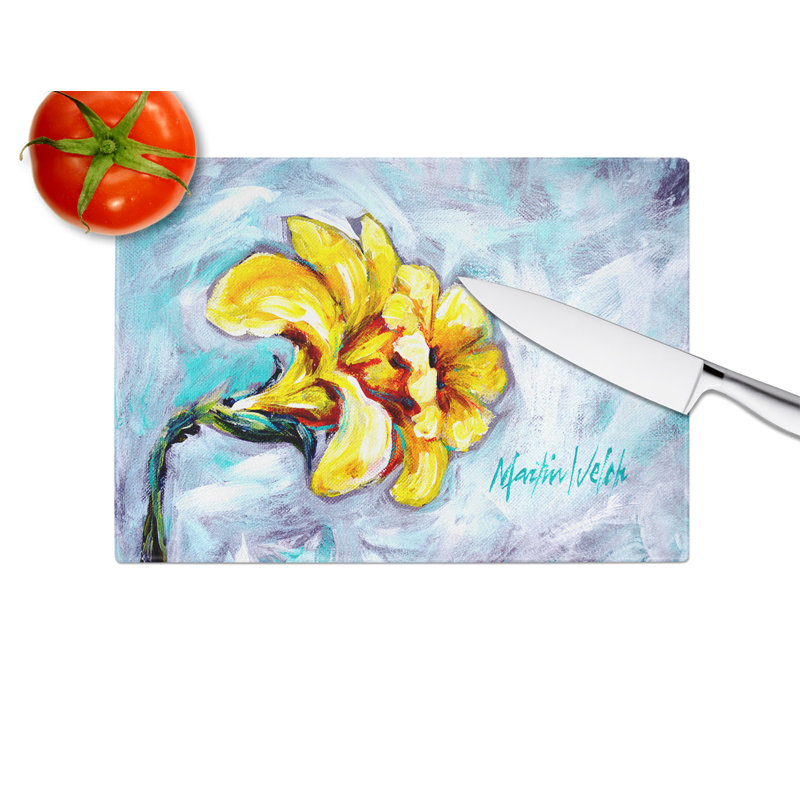 Martin Welch New Artwork Tempered Glass Cutting Board