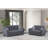 Upholstered 93.5'' Sleeper Sofa-1861842378