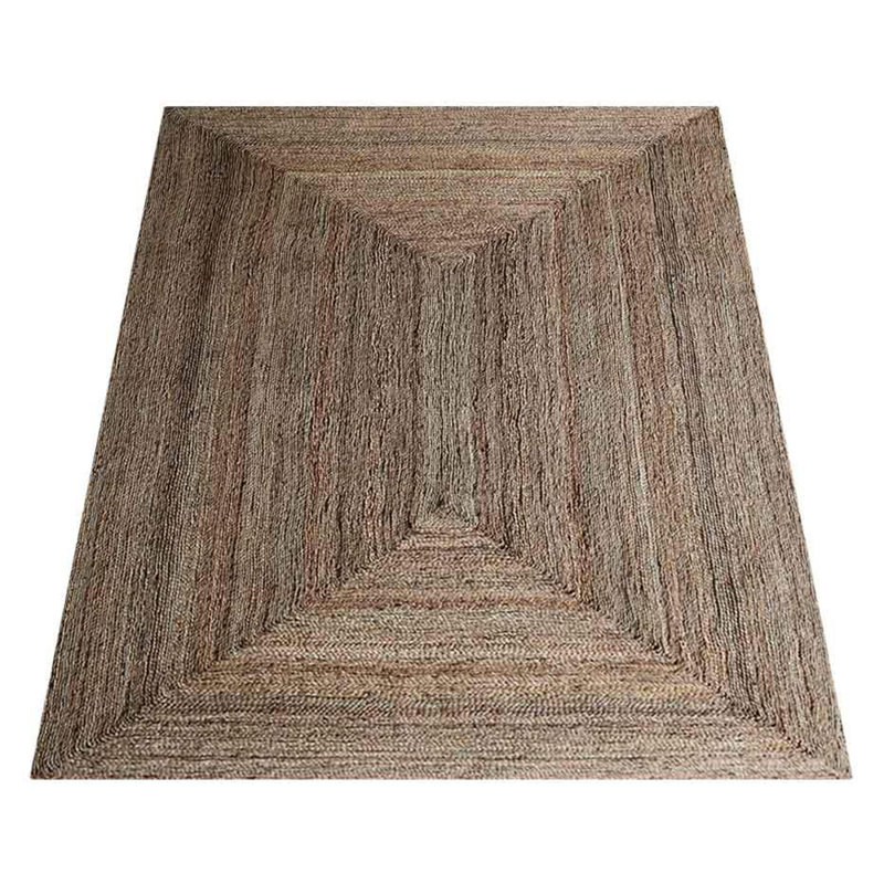Tapis en jute tissé à la main Anley, Rectangulaire 3 pi x 5 pi