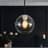 Vulpecula 1 - Light Glass Globe Pendant With Clear Hammered Glass-1798754861