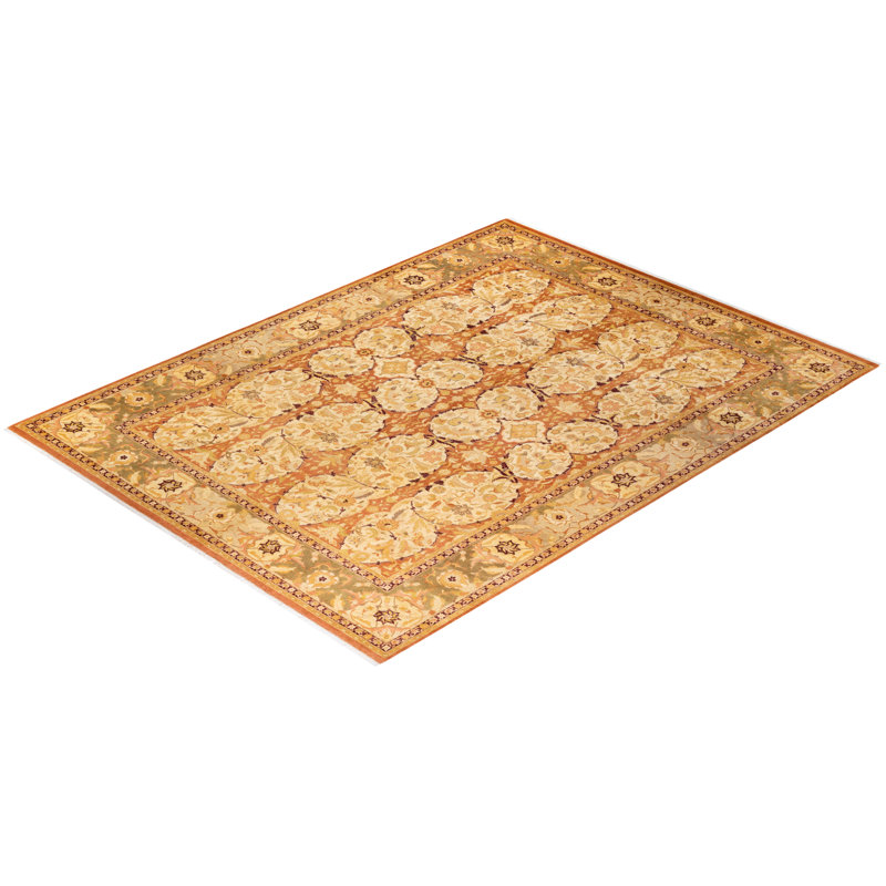 Classic One-of-a-Kind 9' 2" X 12' 2" Hand Knotted Area Rug
