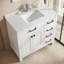  Ensemble de meuble-lavabo simple 36 po avec miroir et lavabo