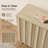 59" Fluted Sideboard With Storage, Large Buffet Cabinet With 4 Doors For Kitchen And Living Room-528691686