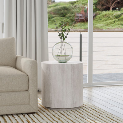 Taryn 20" Drum End Table