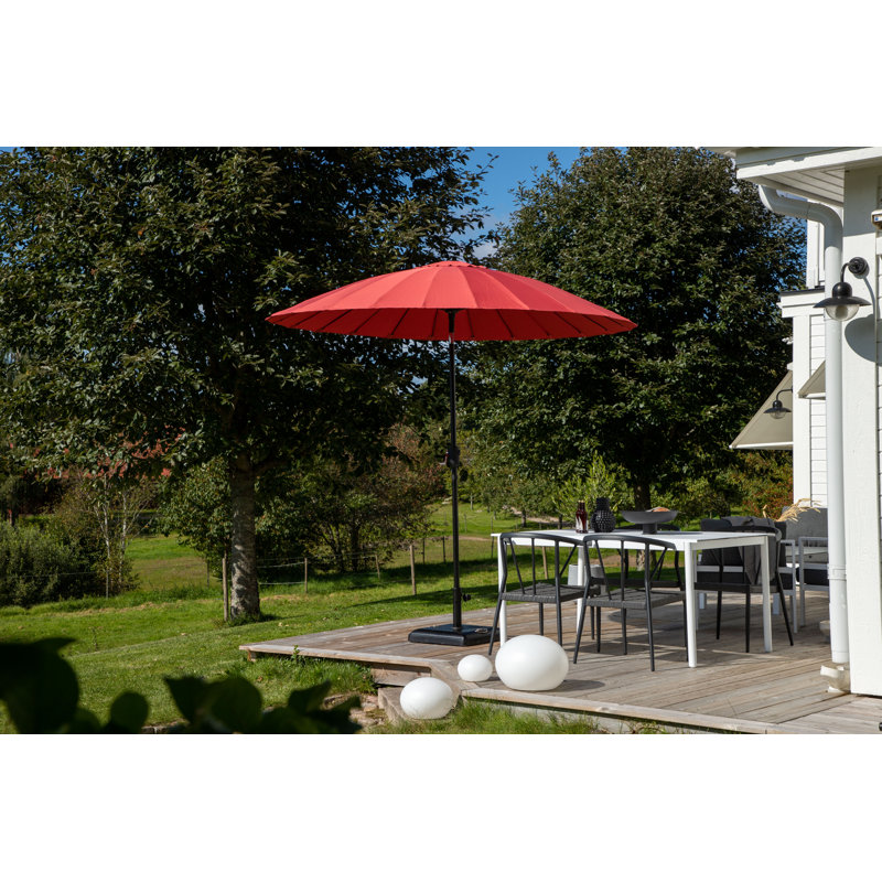 Amora 249cm Parasol, Red