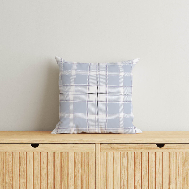 Coussin Billy, Bleu, H 26 po x l 26 po