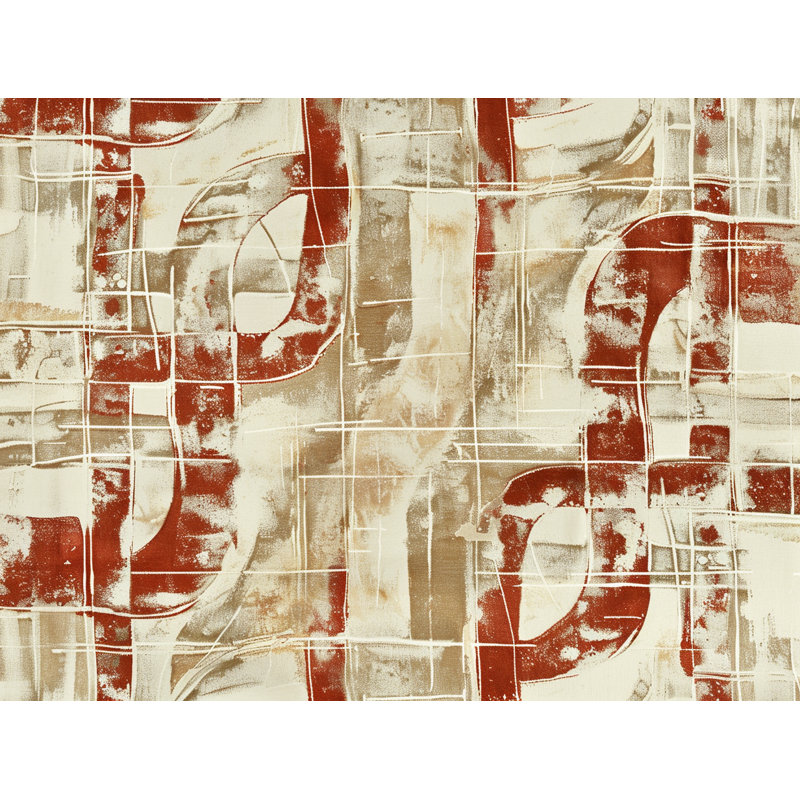 Coussin décoratif géométrique en mélange de coton, H 20 po x l 20 po